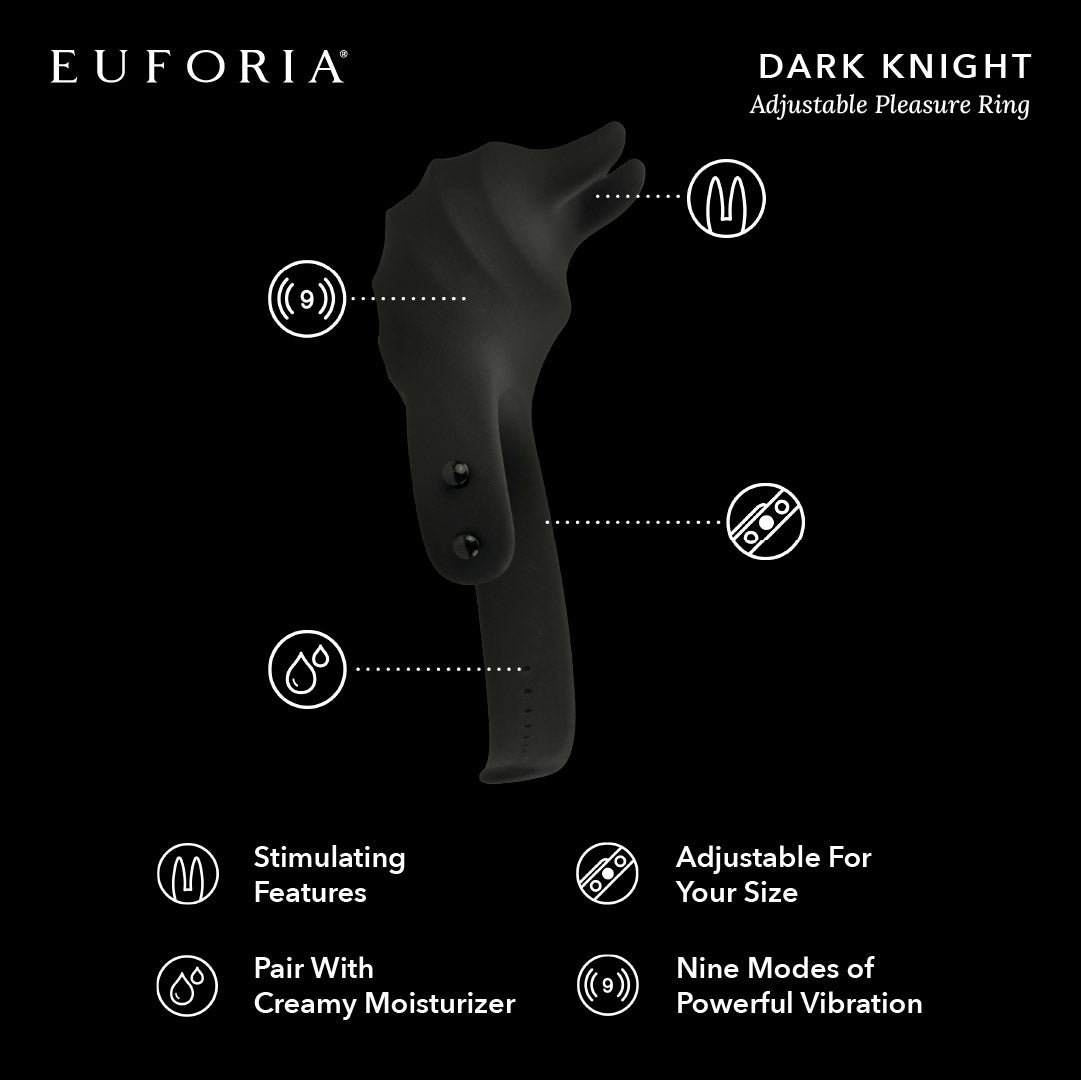 Dark Knight - Adjustable Pleasure Ring